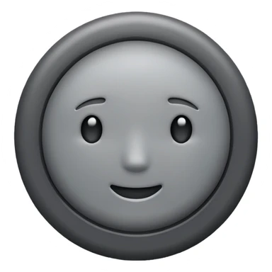 i just want a grey circle emoji from android sticker