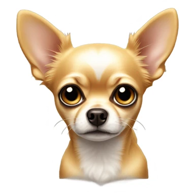 sad chihuahua pouting sticker