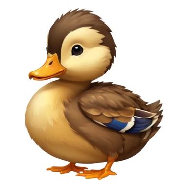 baby Mallard duck sticker