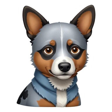 Blue heeler dog sticker