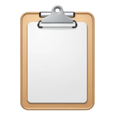 minimalistic clipboard emoji sticker