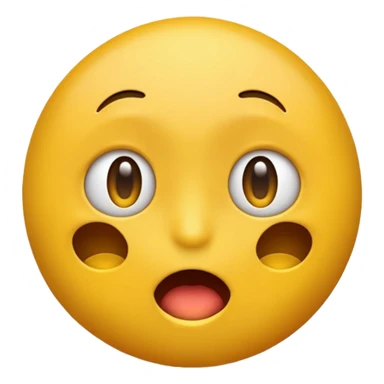 Emoji qui tire nerveusement la langue sticker