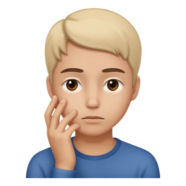 estas seguro preguntado  con mano en la cara sticker