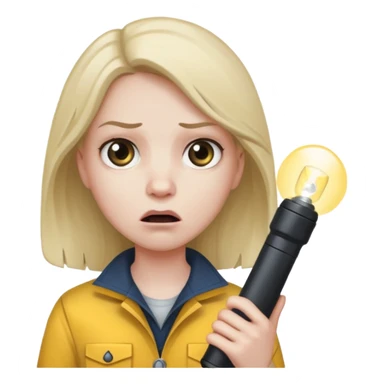 dead by daylight sable ward with a flashlight sticker