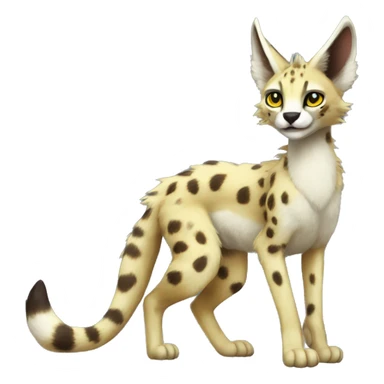 Sergal-Serval-Vernid full body sticker