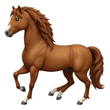 Horse in 3d style  sticker
