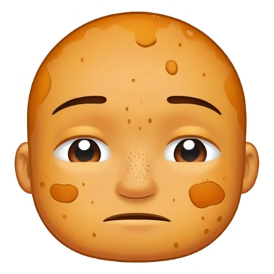 Hyperpigmentation meme sticker