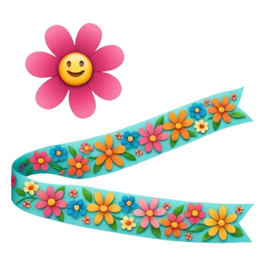  Flower Design tape  sticker