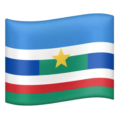 Flag dagestan sticker