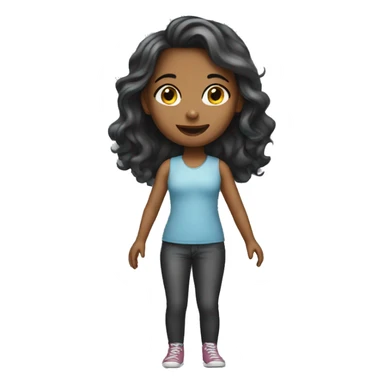 Girl going on her first movie shoot  sticker