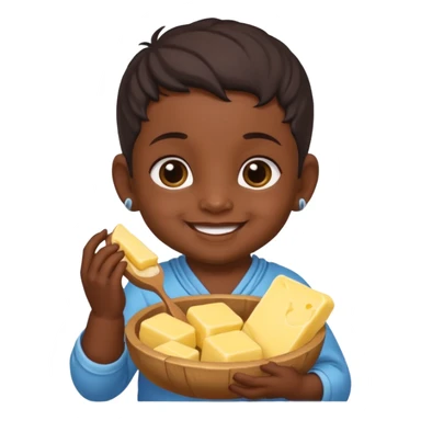 Naughty baby krisna sticker