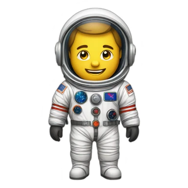 Cosmonaut sticker