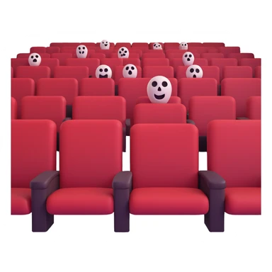 haunted cinema sticker