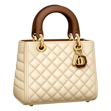 lady dior cream sticker