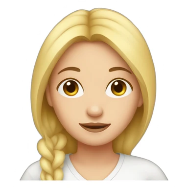 white woman planning pregnancy sticker