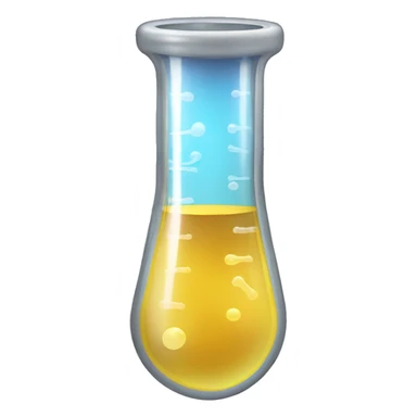 test tube sticker