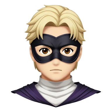 masked character Cid Kagenou from The Eminence in Shadow anime sticker