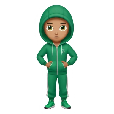 squid game player 456 sticker