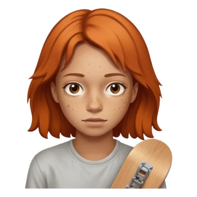 skateboarder girl mugshot sticker