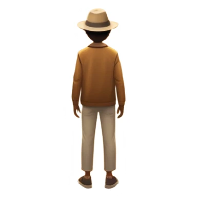 A long, empty road stretches into a golden sunset. A person stands with their back, outside a parked car on the roadside, facing the glowing horizon. The landscape is open and peaceful, filled with light and possibility. sticker