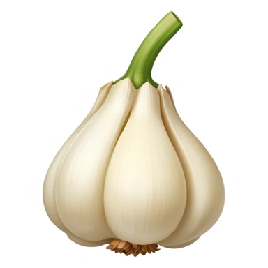 peeled garlic clove sticker