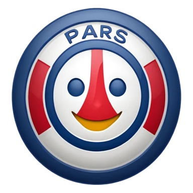 Emoji logo psg sticker