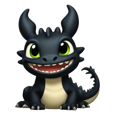  Dragon toothless sticker