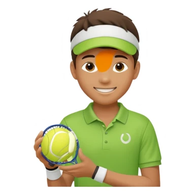 Zesty ball boy sticker