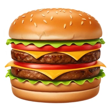 Grilling burgers sticker