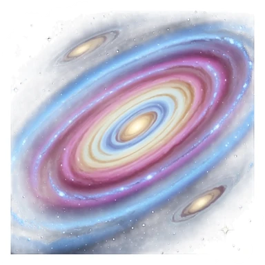 andromeda galaxy sticker