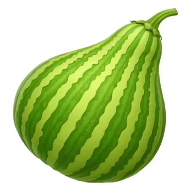 Ridged Gourd sticker