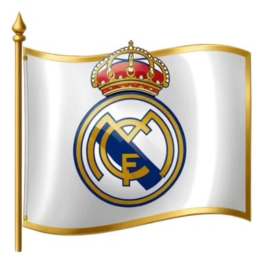 Real madrid flag sticker