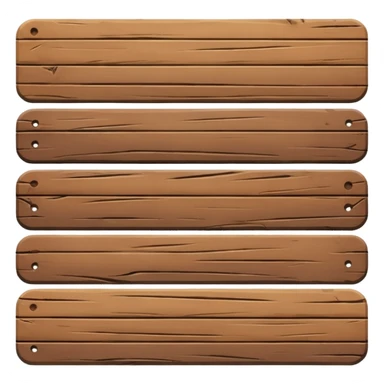 wooden plank sticker