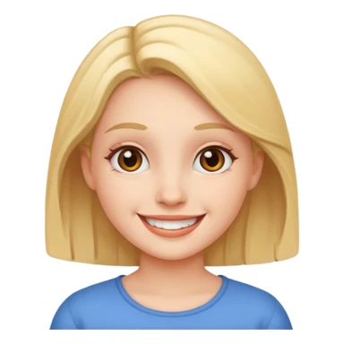 Dame un emoji de una chica caminando sticker