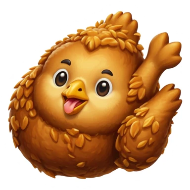 fried chicken sticker