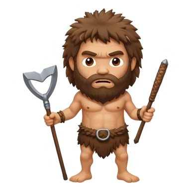 caveman sticker