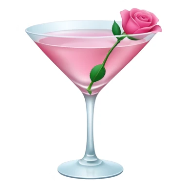 rose martini f sticker