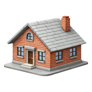 house no trees  not wooden like cartoonish almost only the front sticker