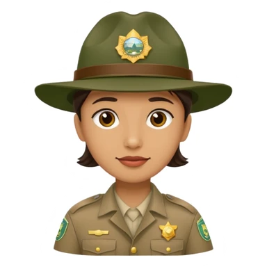 Park ranger sticker
