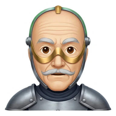 Elderly iron man sticker