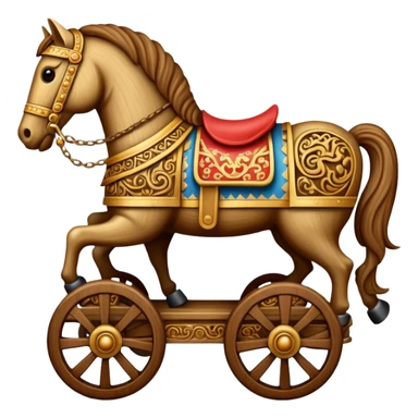 trojan horse sticker