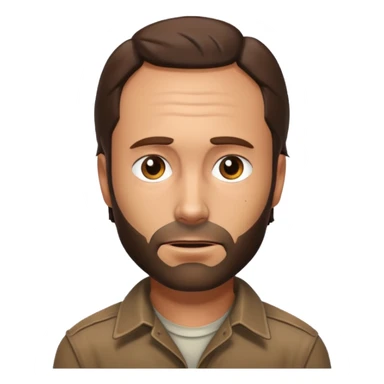 Rick Grimes sticker