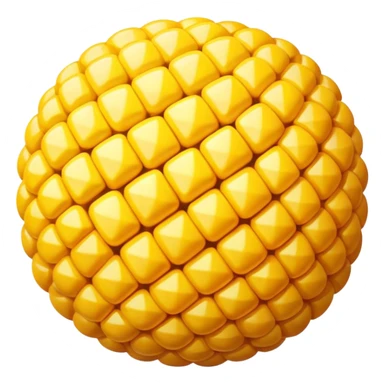 Corn ball sticker