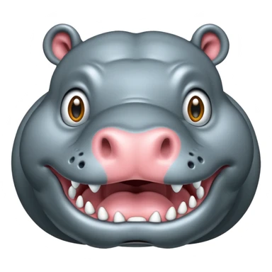 hungry hippo sticker