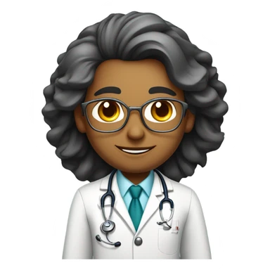Cool indian doctor  sticker