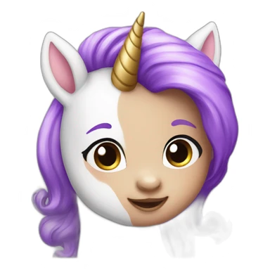 baby-unicorn-purple sticker