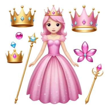 pink fairy girly aestetic items sticker