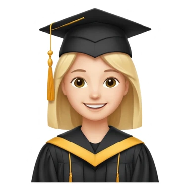 A graduated student of pedagogical college after 10 years sticker