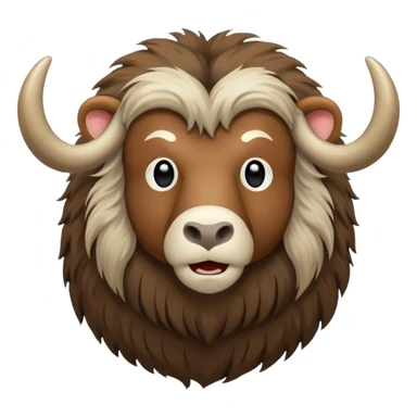 Muskox sticker