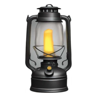 Gas hurricane lantern sticker